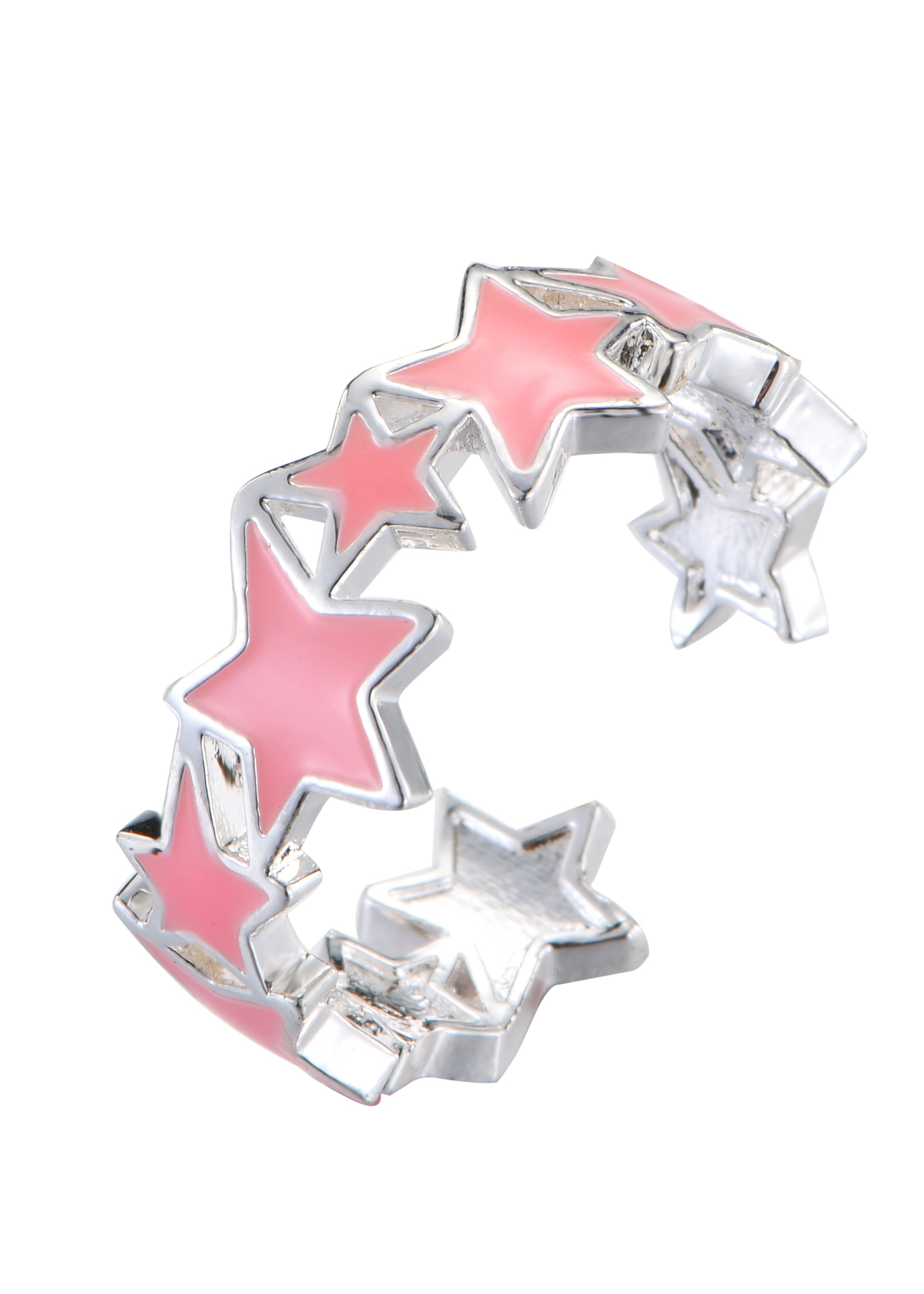 Anillo Star Street Rosa