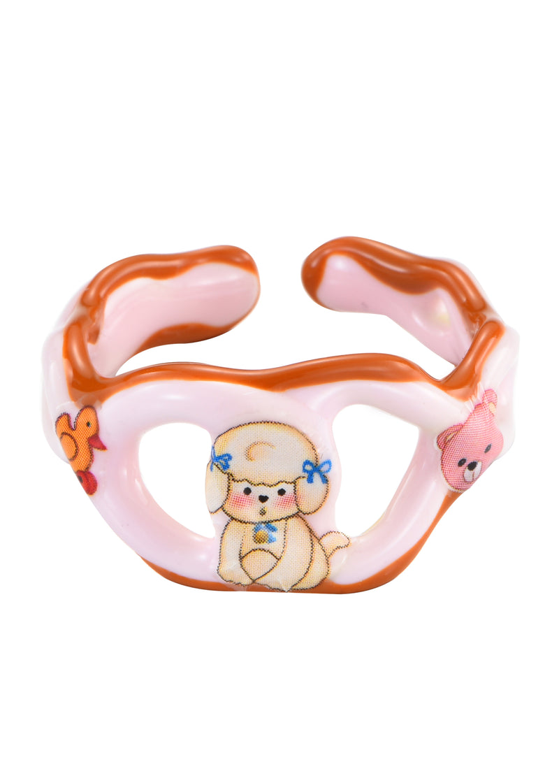 Momo Ring IV - Pink Bear Doggie