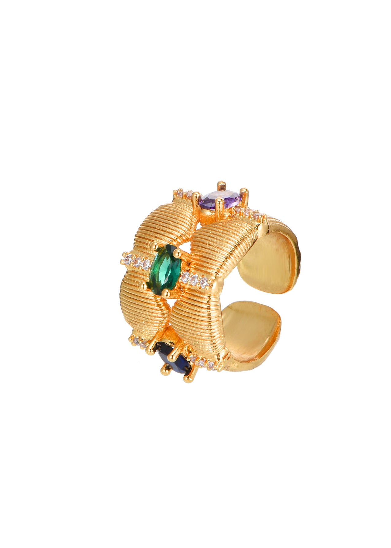 Amanda Colored Stones Vintage Ring