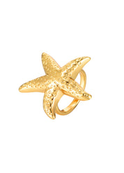 Natalia Starfish Golden Ring