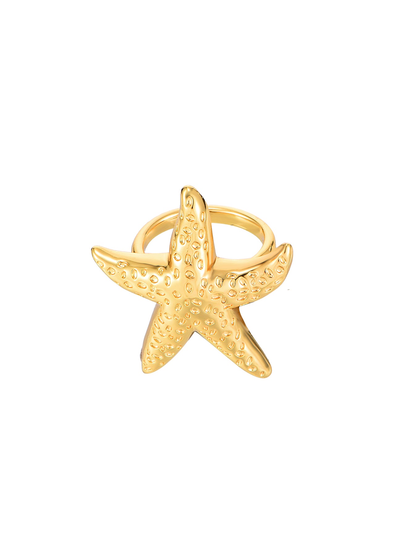 Natalia Starfish Golden Ring