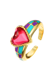 Nikki Rose Heart Fun Ring