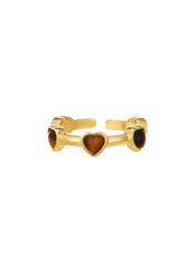 Mika Heart Ring