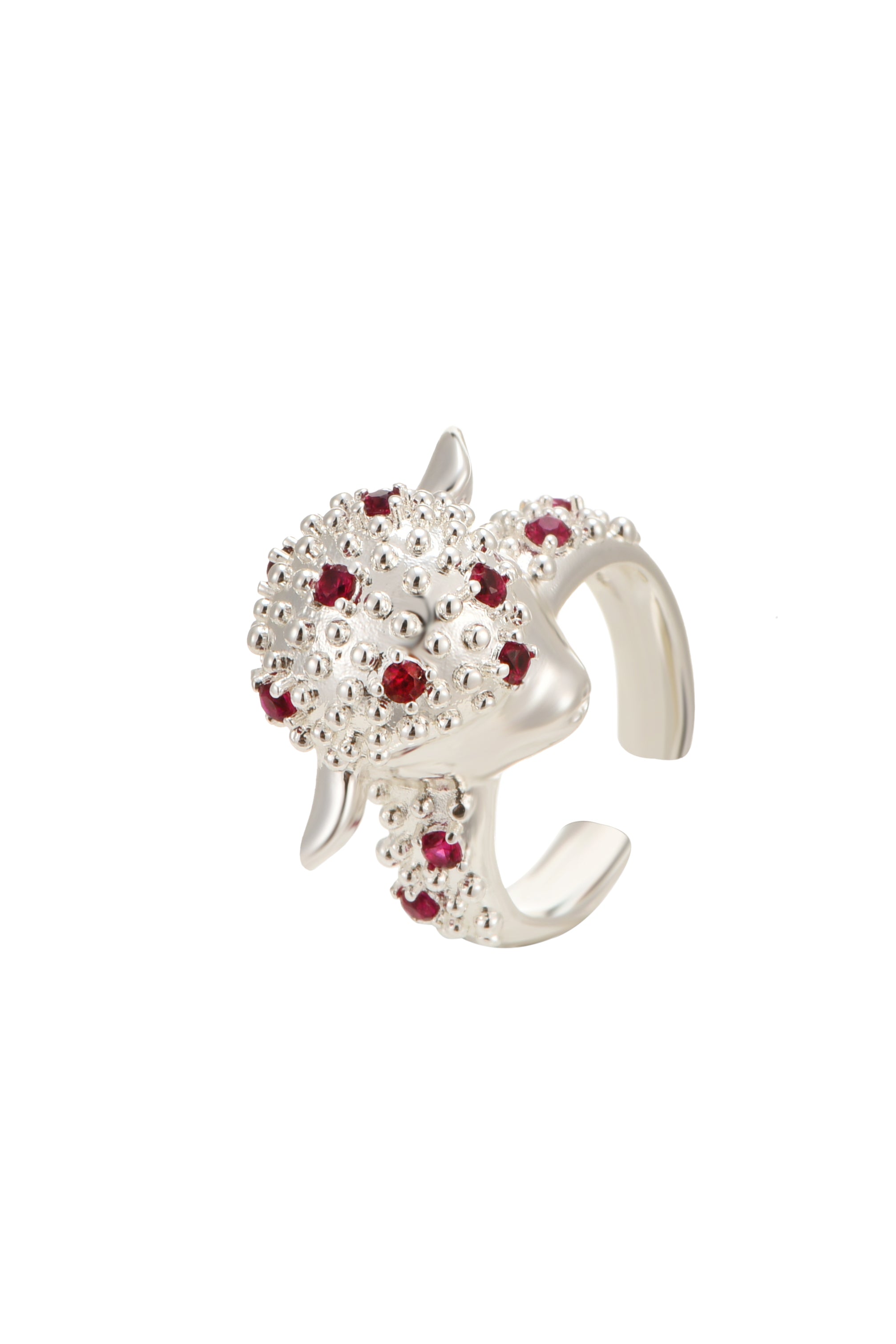 Blissful Seraphim - Gentle Lamb Ring in Silver