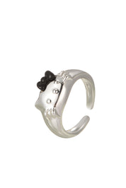 Kitty Golden Bow Ring