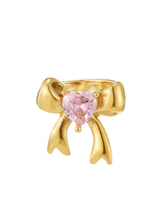 Jinn Bow Pink Golden Ring