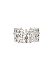 Val Cross Silver Ring