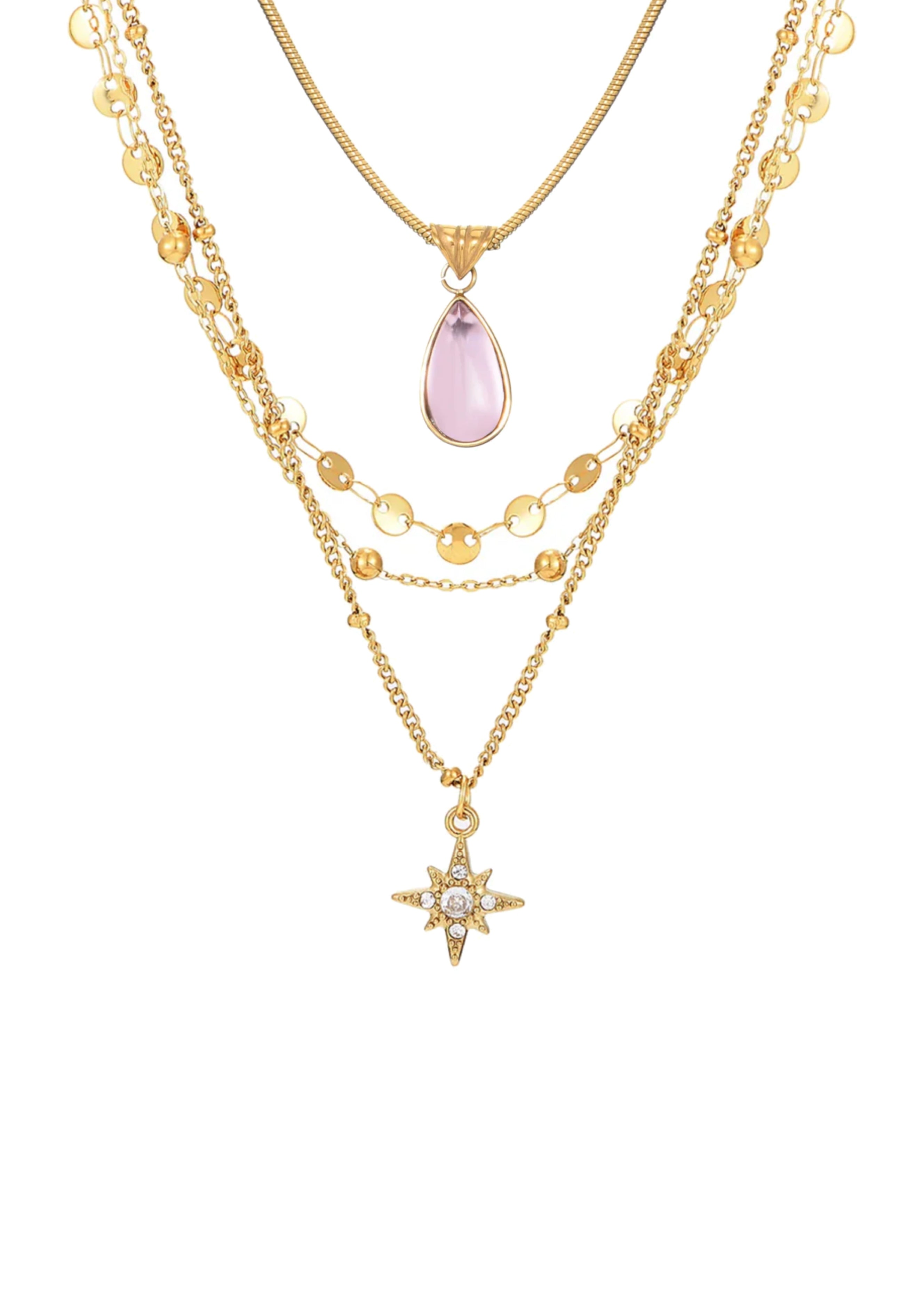 Rosalia & Star Trio Golden Set