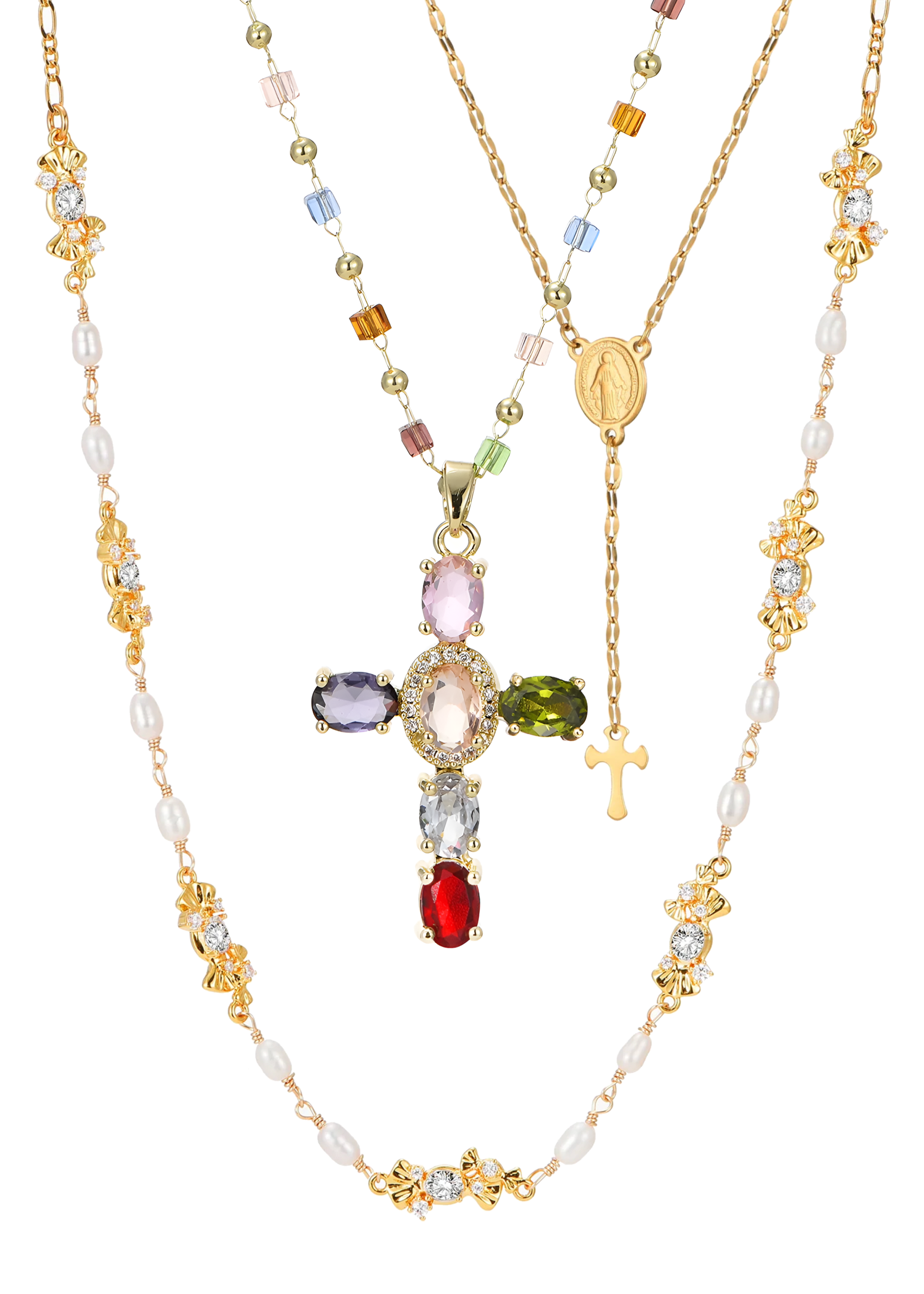 Geraldine & Laurent Set – Vintage Jewelry for Women | FOUFOU – Maison ...