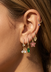 Petit Spring Garden Golden Earrings Set