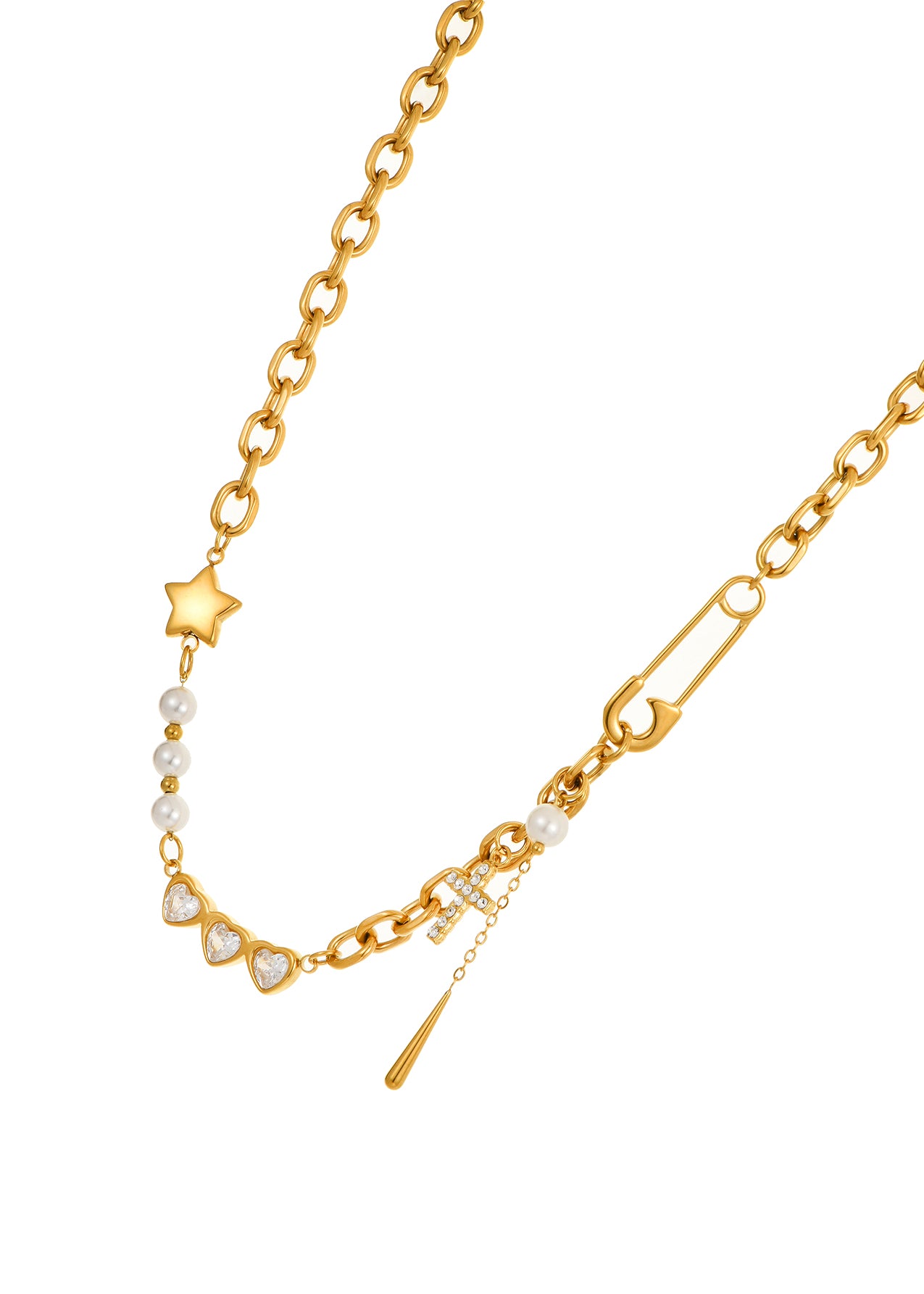 Corinne Golden Necklace