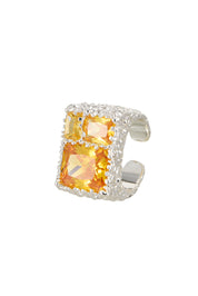Shakira Glittering Ring - Silver Yellow