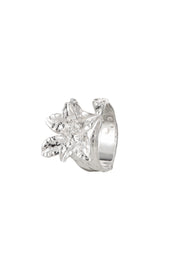 Lily Garden Silver Ring