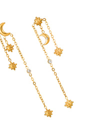 Allison Long Earrings - Cross