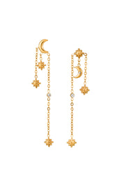 Allison Long Earrings - Cross