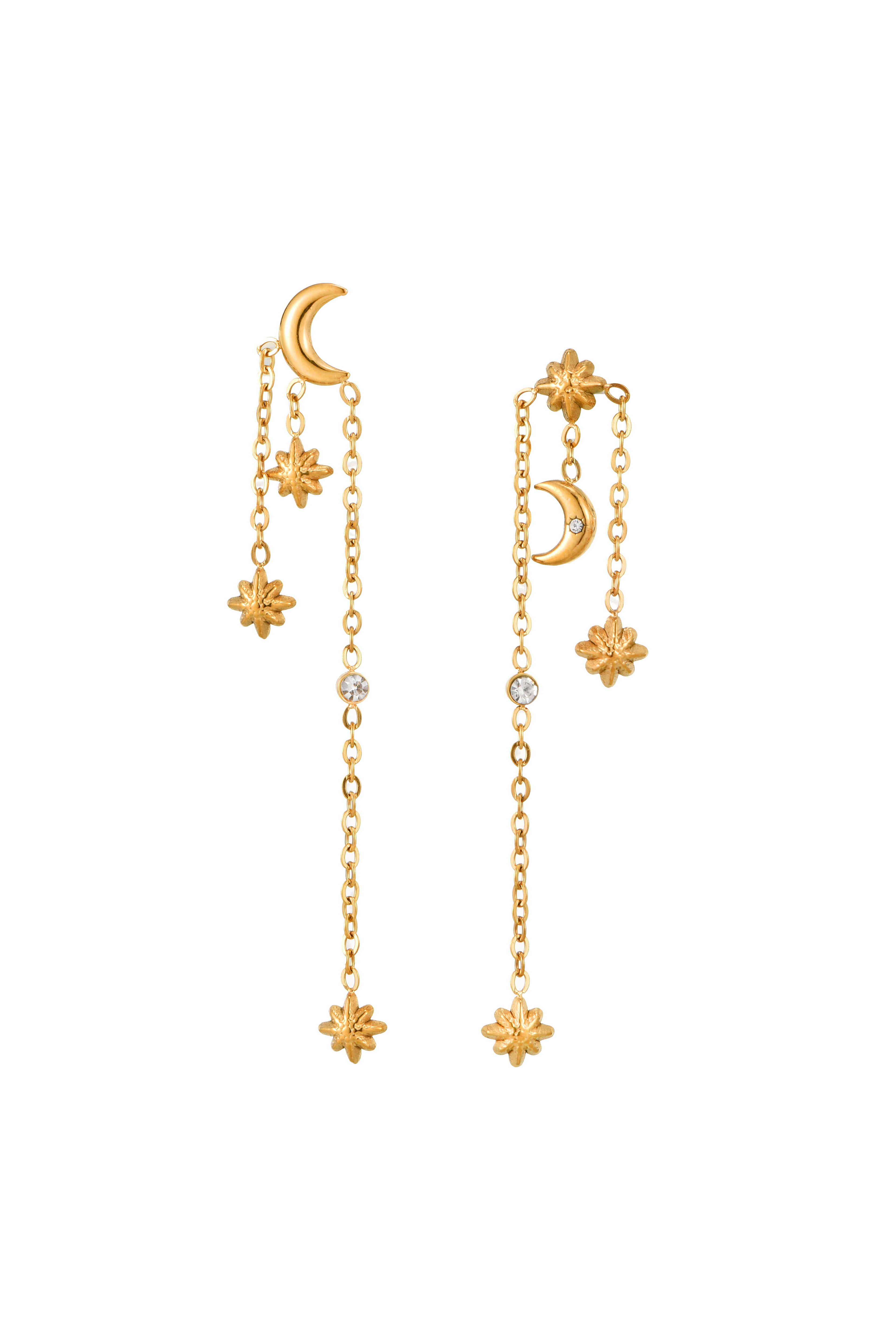 Allison Long Earrings - Cross