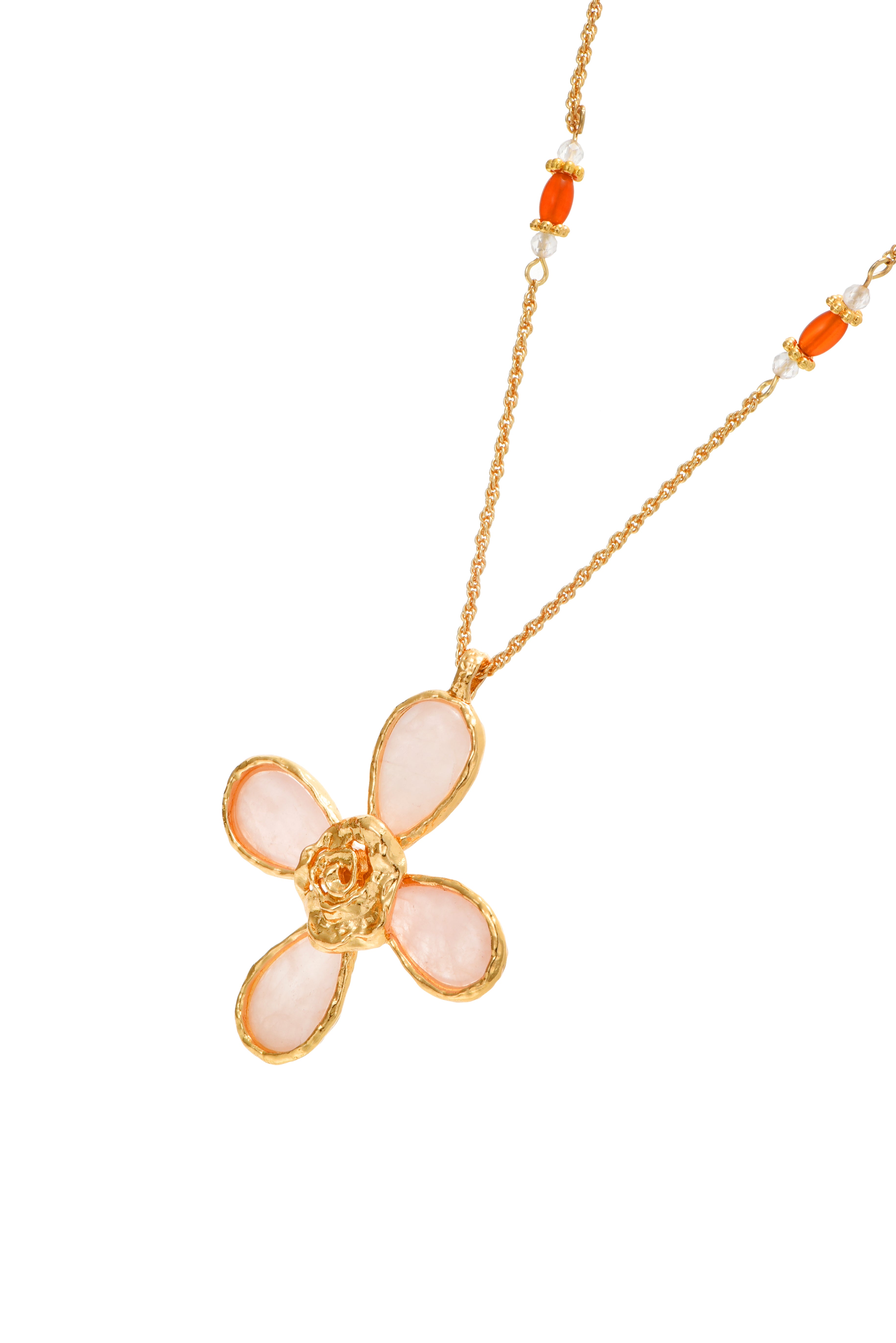 Charlene Romantic Long Chain Necklace