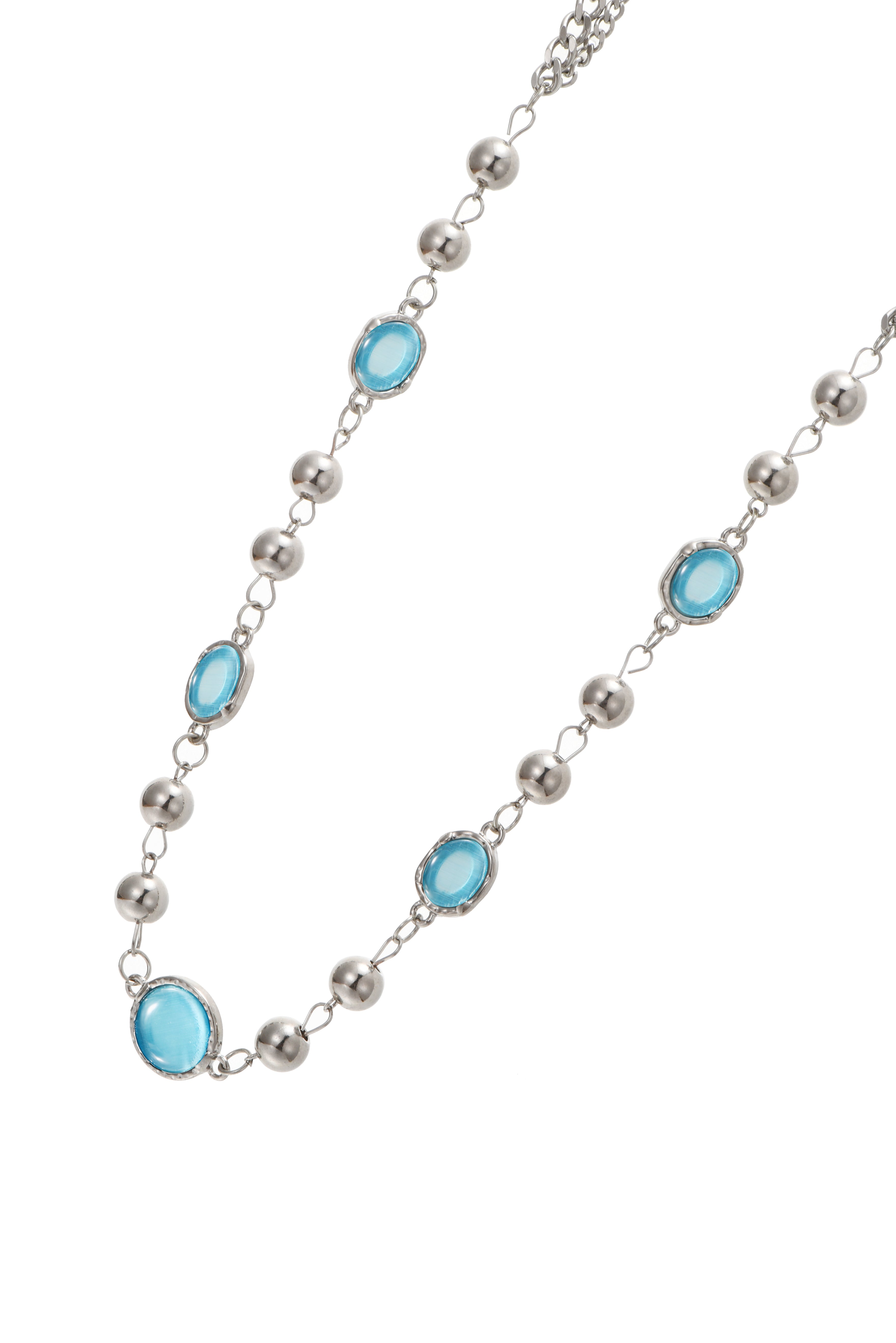 Guilia Silver Choker Necklace
