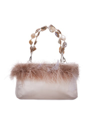 BELLA Feather Shell Handbag