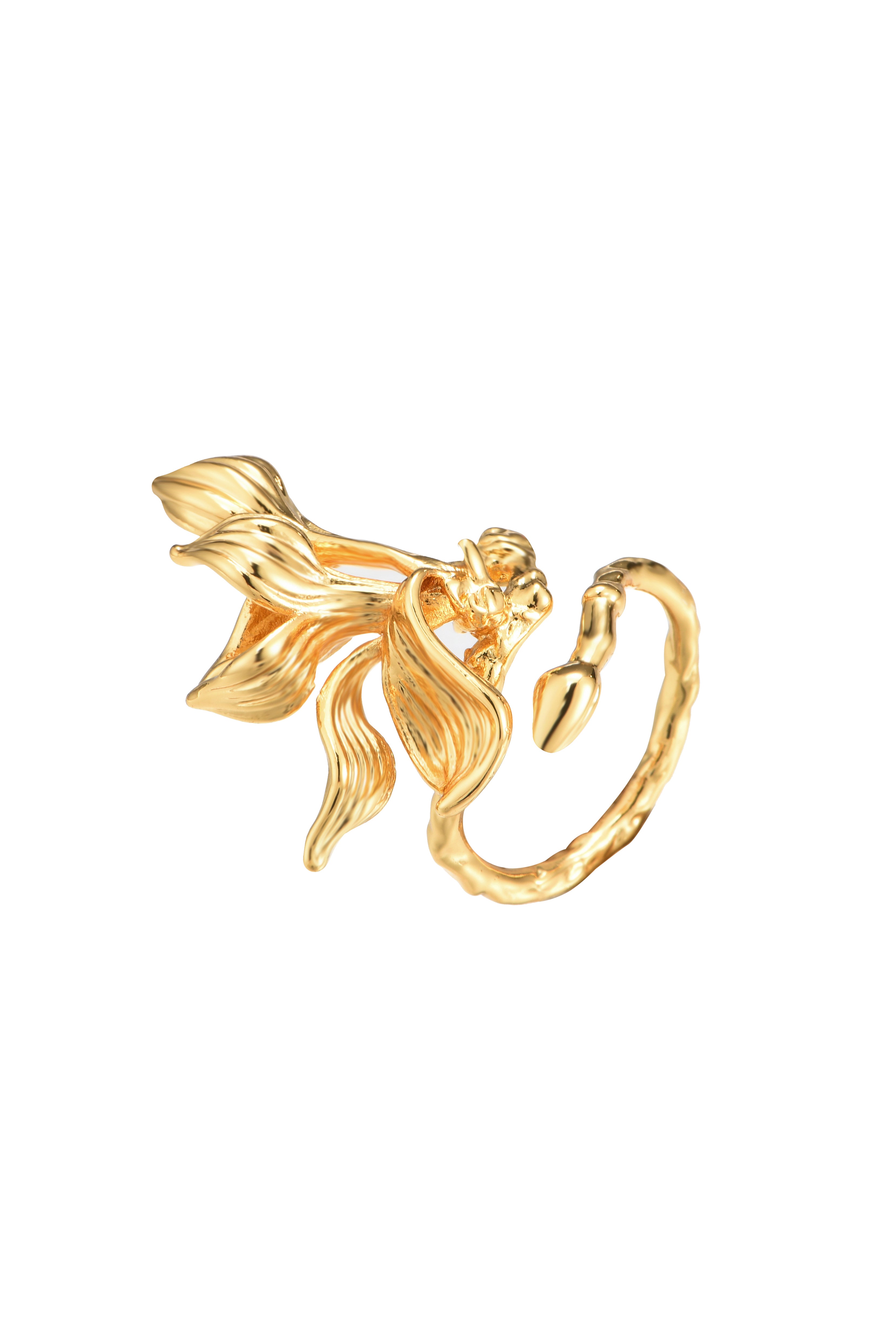 Tulip Flower Ring