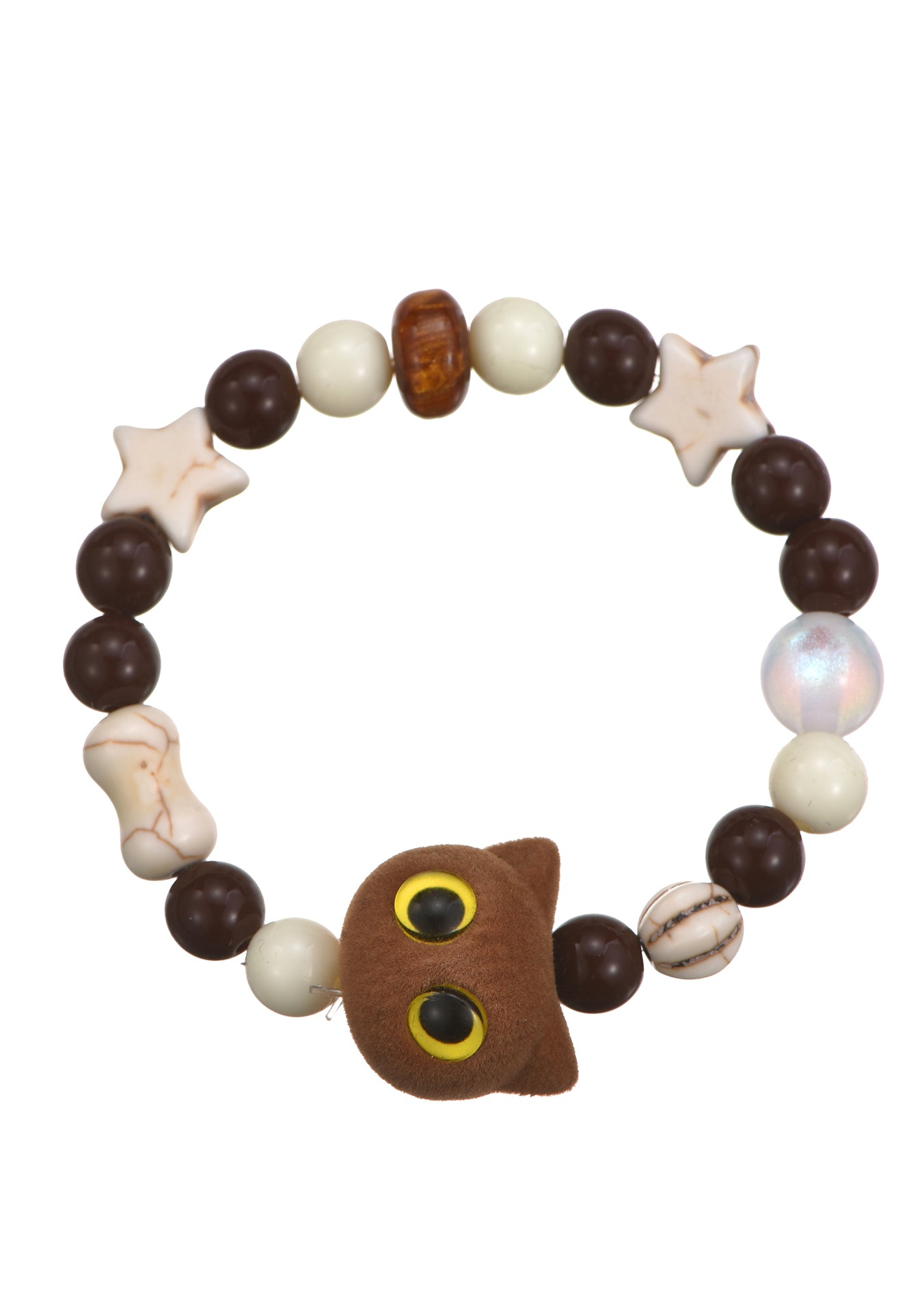 Pulsera Gato Crema Chocolate