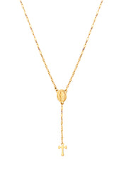 Martina Cross Long Chain Necklace