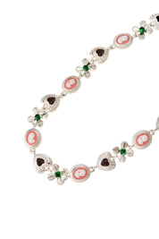 Sebastina Vintage Necklace - Silver