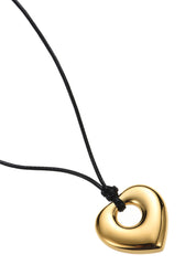 Nina Golden Heart Love Neckalce