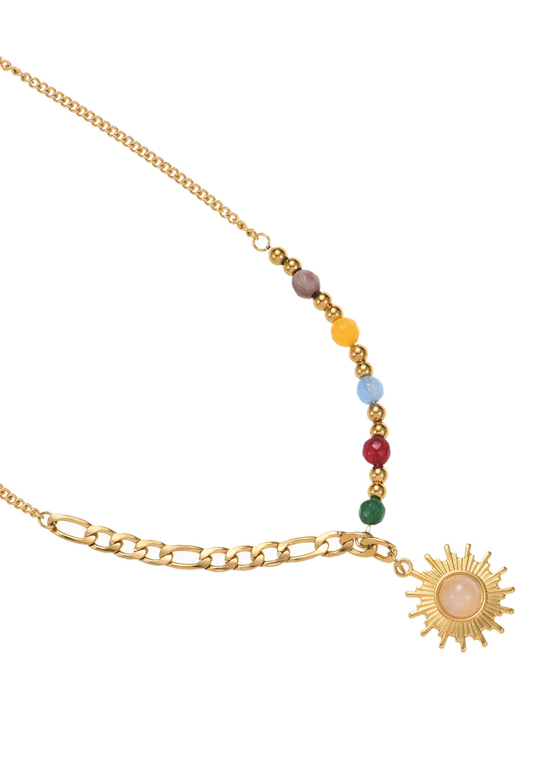 Sonia Soleil Sun Golden Necklace