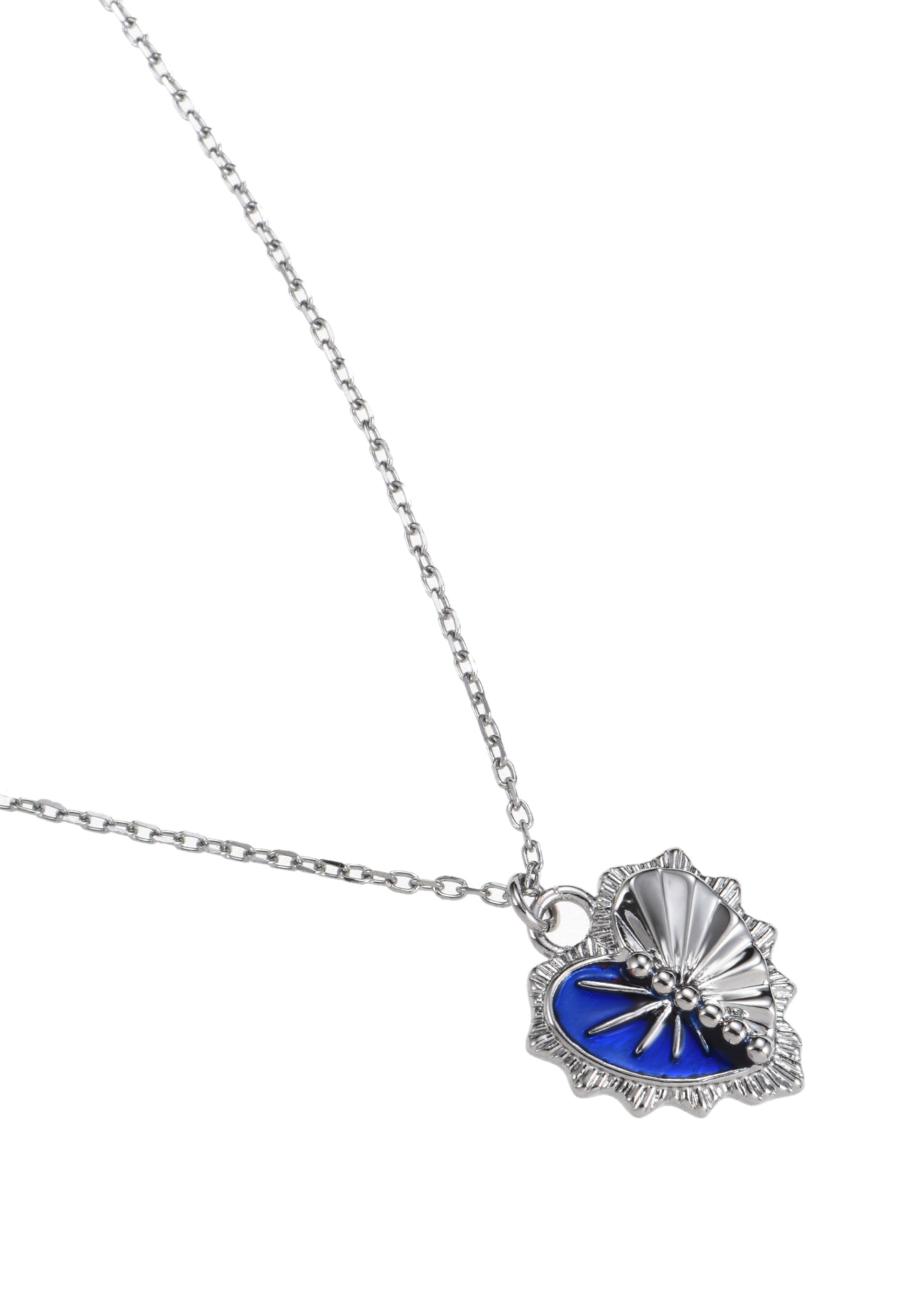 Collar Le Grand Amor Azul Plata