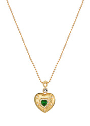 Gabrielle Green Love Gemstone Necklace