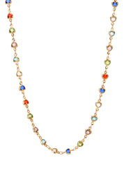 Michelle Collar Corazones de Colores Love Dorado