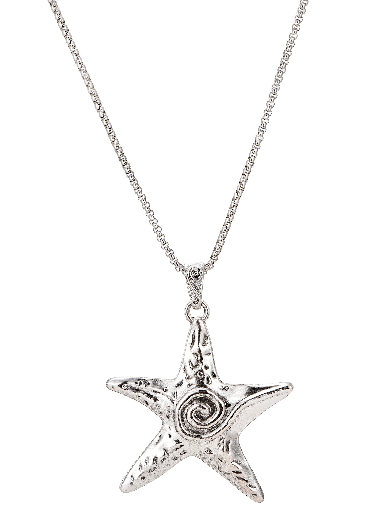 Collar Brooke Silver Cool Star