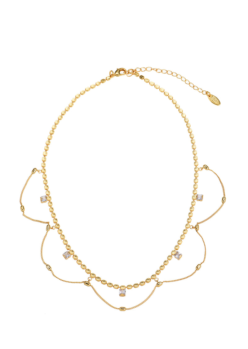 Tessie Golden Layers Necklace