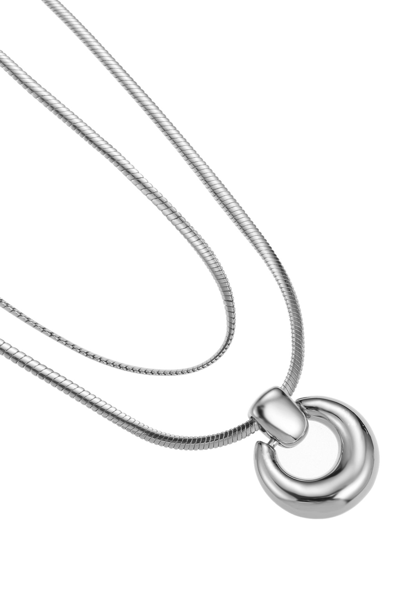 Luana Silver Necklace