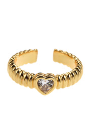 Dan Diamond Heart Ring 2