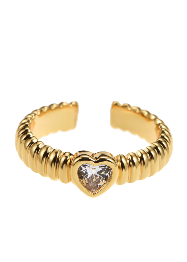 Dan Diamond Heart Ring 2