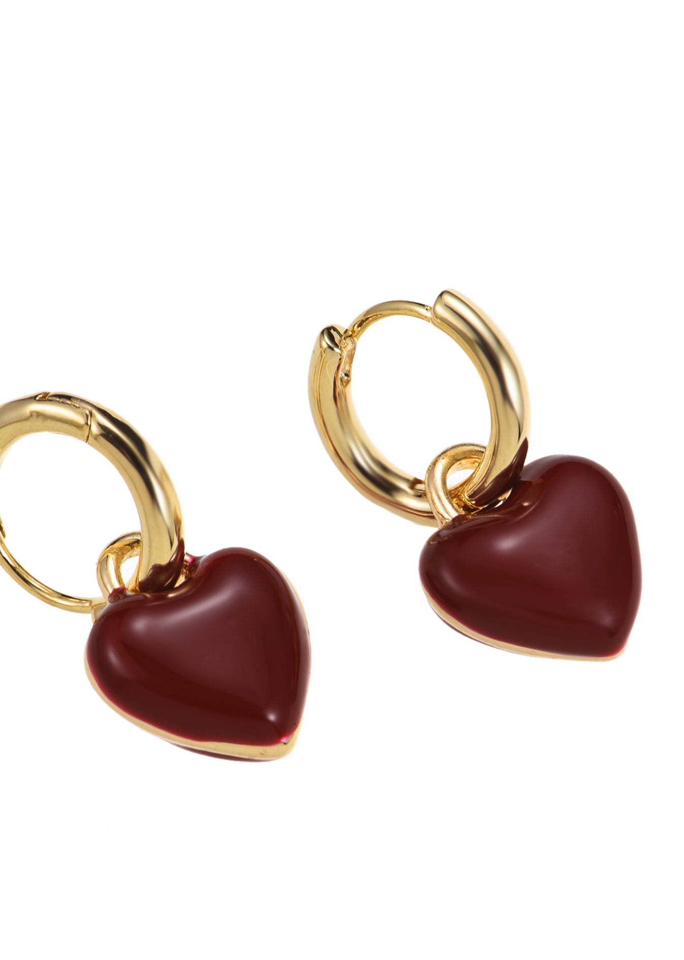 Pendientes Eva Amor Rojo