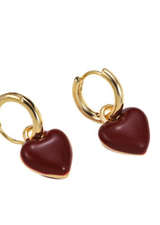 Pendientes Eva Amor Rojo