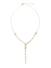 Hayes Glittering Golden Lariat Necklace II