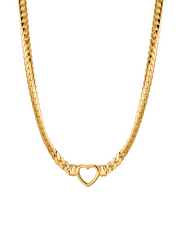 Lili Bold Love Golden Chain Necklace