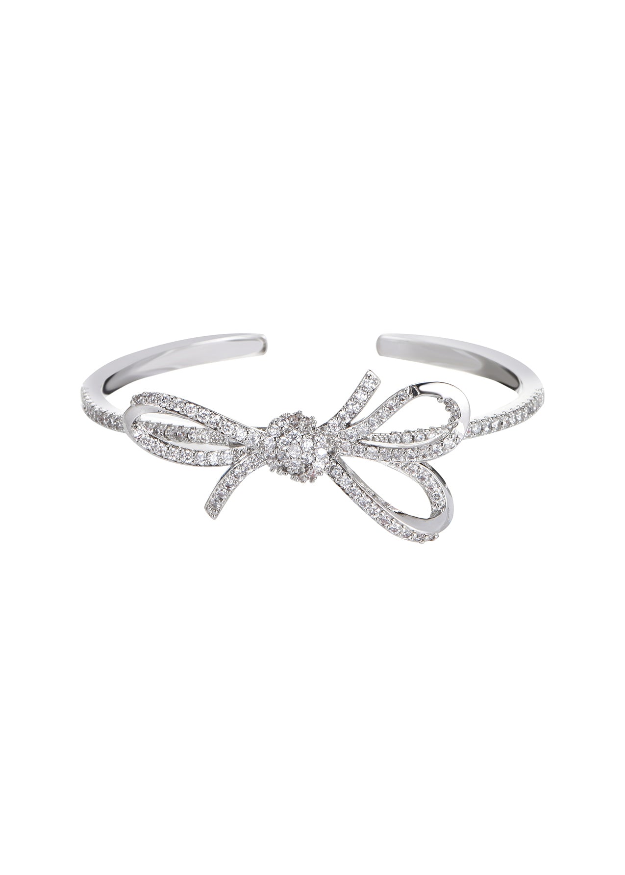 Glittering Bow Bracelet