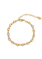 Amelie Glittering Golden Bracelet - II