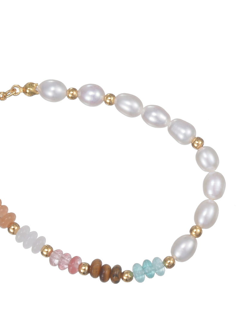 Sunny Day At Beach Pearl Bracelet