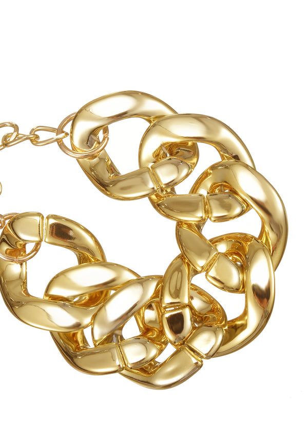 Morgan Golden Queen Chain Bracelet
