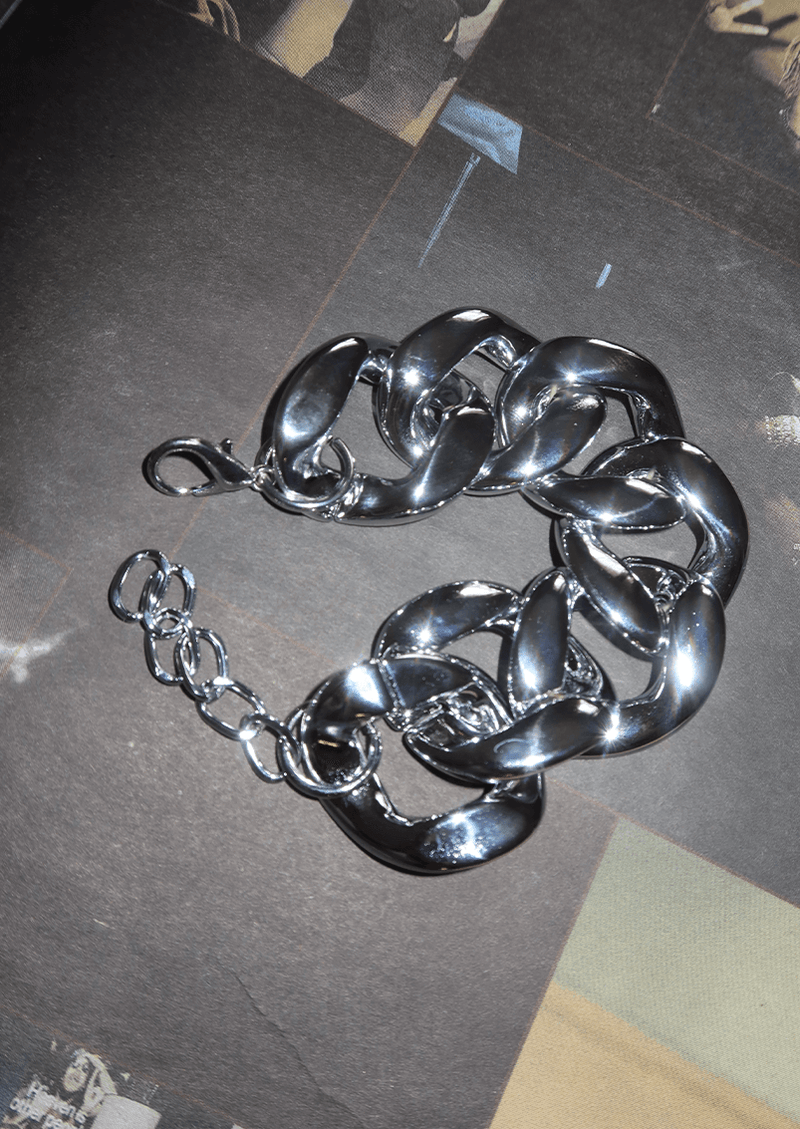 Morgan Silver Queen Chain Bracelet