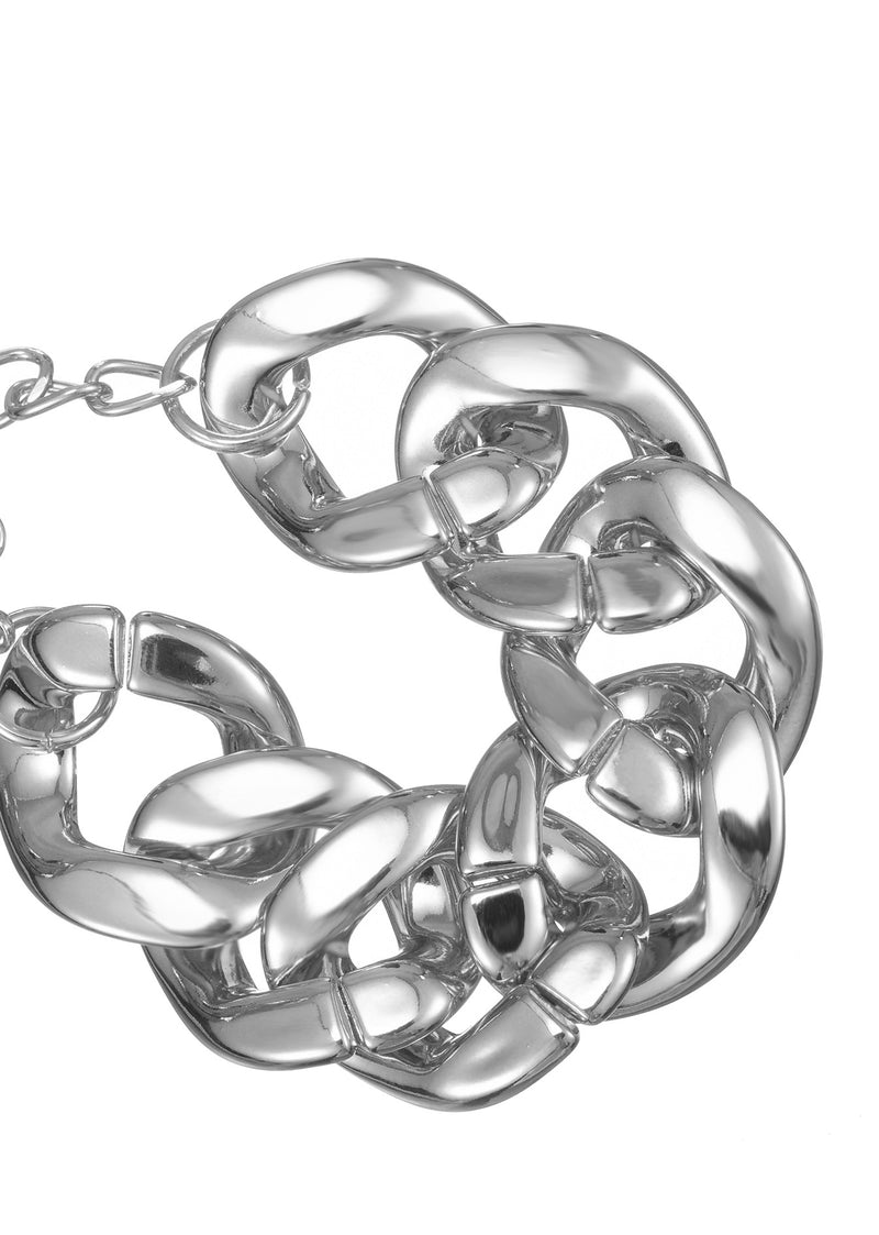Morgan Silver Queen Chain Bracelet