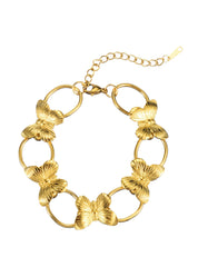 Giant Golden Moth Bracelet