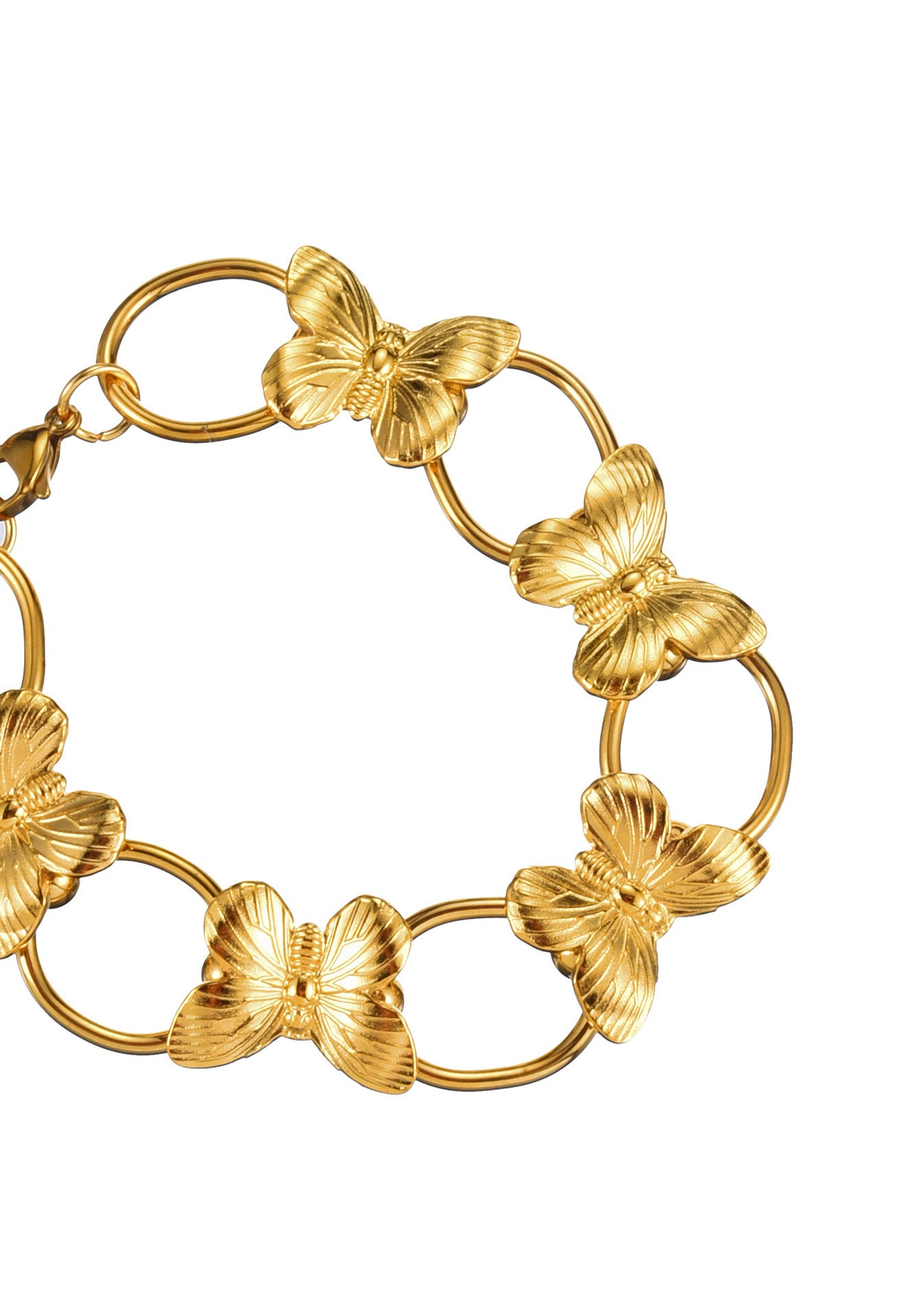 Giant Golden Moth Bracelet