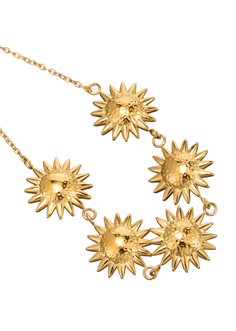 Suzy Sunflowers Golden Bracelet